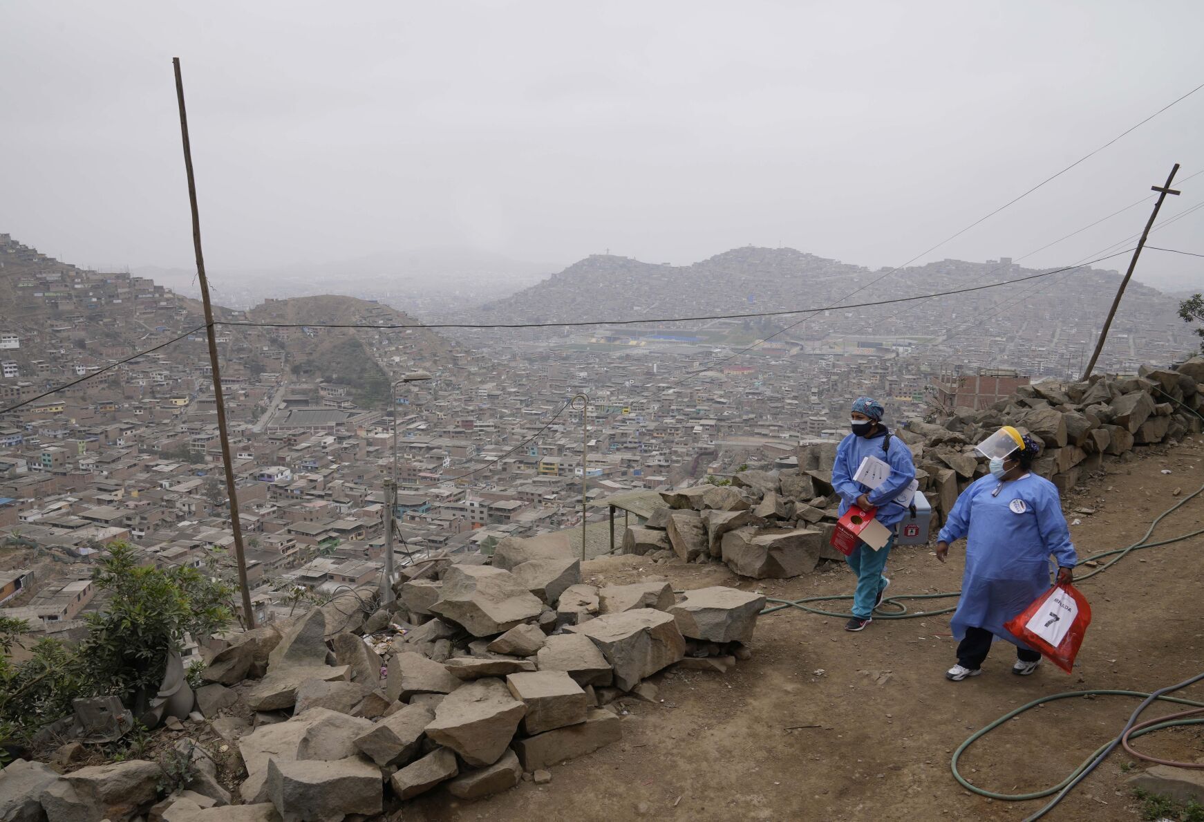 APTOPIX Virus Outbreak Peru